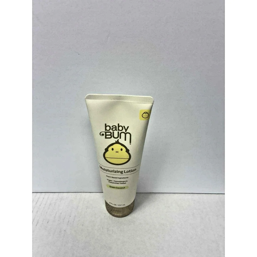 Baby Bum Moisturizing Lotion 8oz. Green Coconut Natural Fragrance E6B